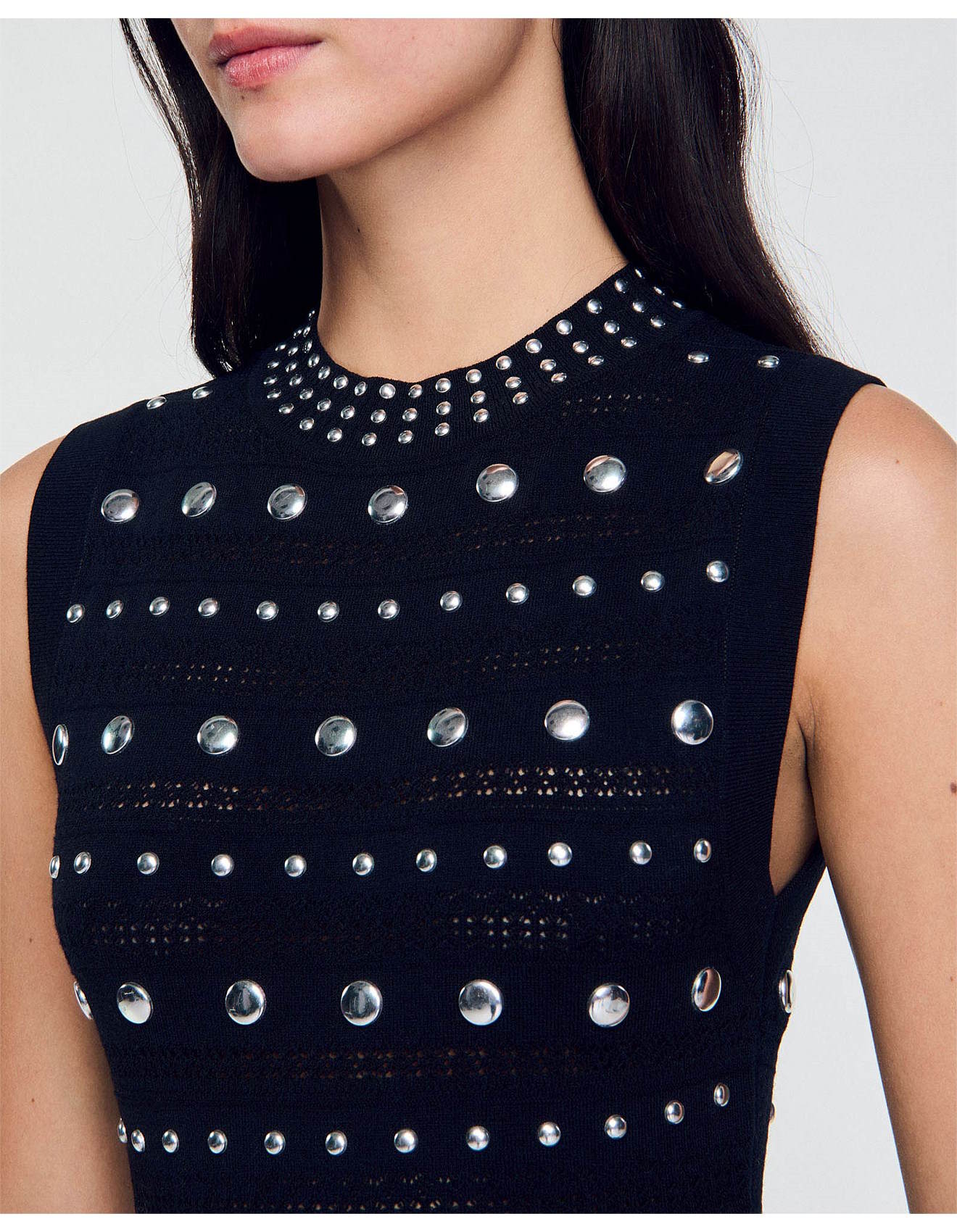 SAN DRO CH  K NITTED Dress  2 Color's limited