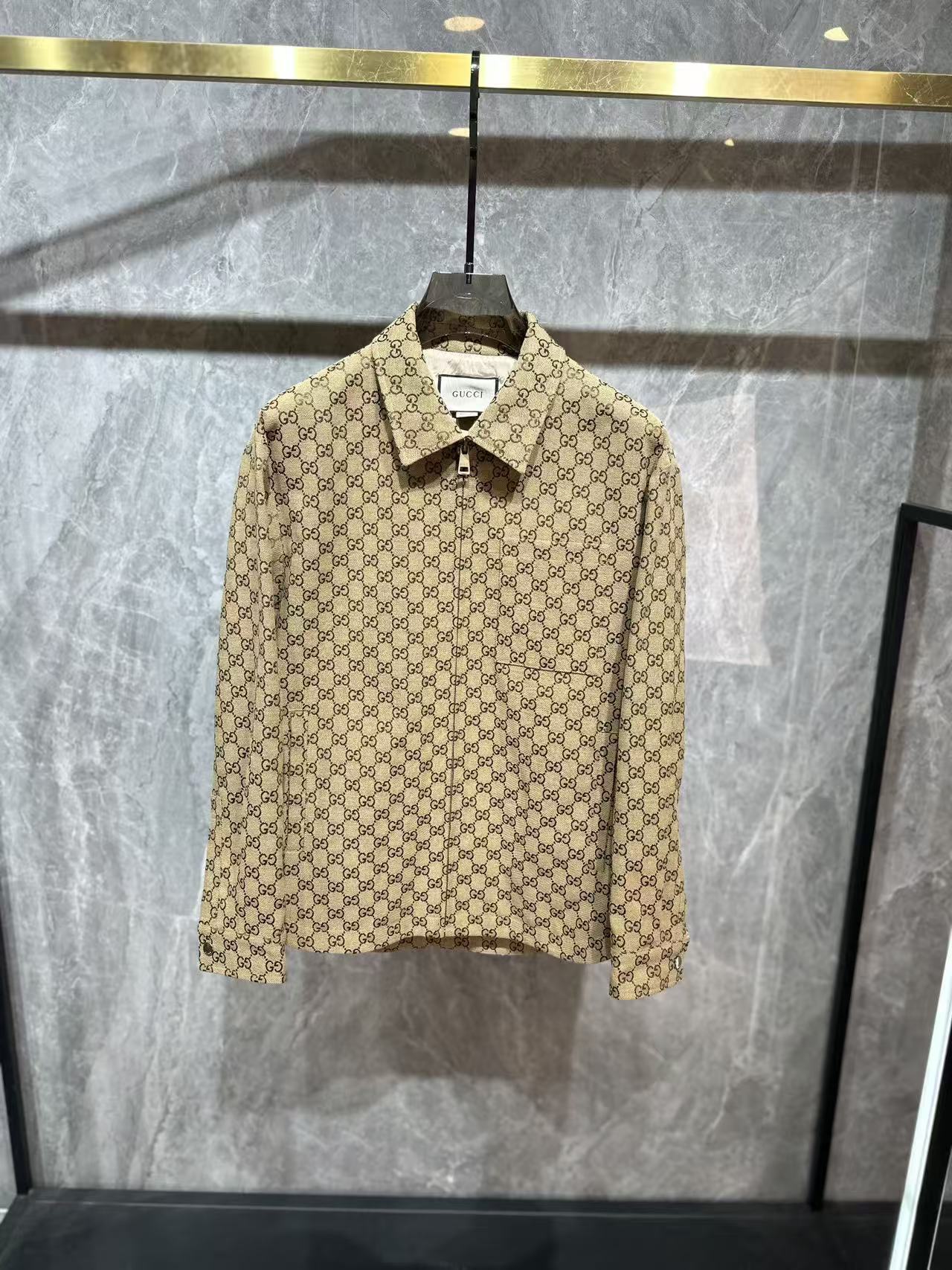 GU  Man Jacket Windbreak Monogram 2 Color's