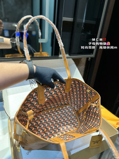 M*C*M  Bag  30 cm 2 Color's