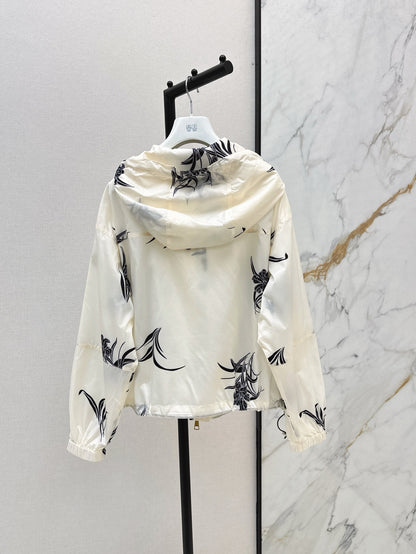 MONCRL Raincoat Hoodie Jacket Woman