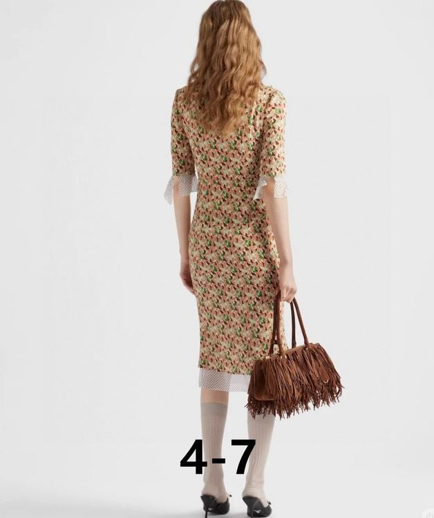 PRD   Printed georgette Midi Dress Limited