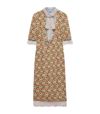PRD   Printed georgette Midi Dress Limited