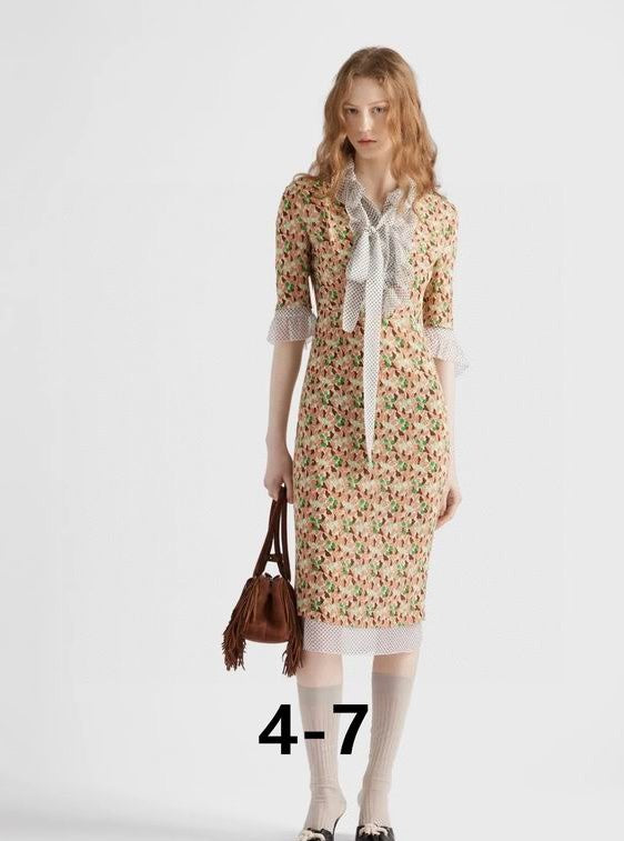PRD   Printed georgette Midi Dress Limited