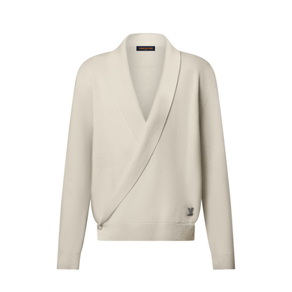 LU  Shawl Collar Knit Jacket unisex