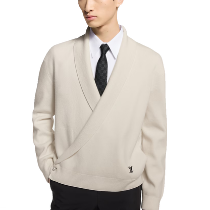 LU  Shawl Collar Knit Jacket unisex