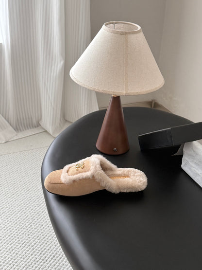 CHL  Mule Shearling sandal 3 Color's