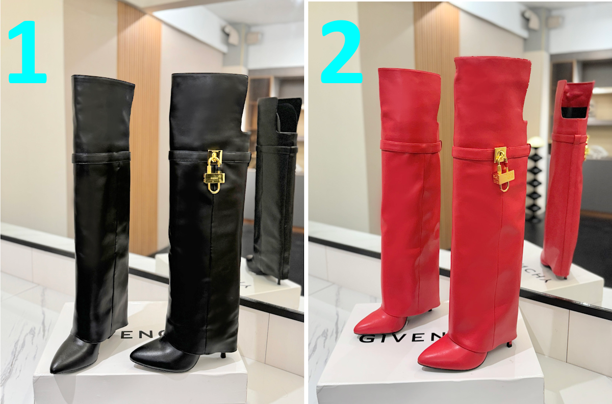 GIVENJY High  Boots 2 Color's 42