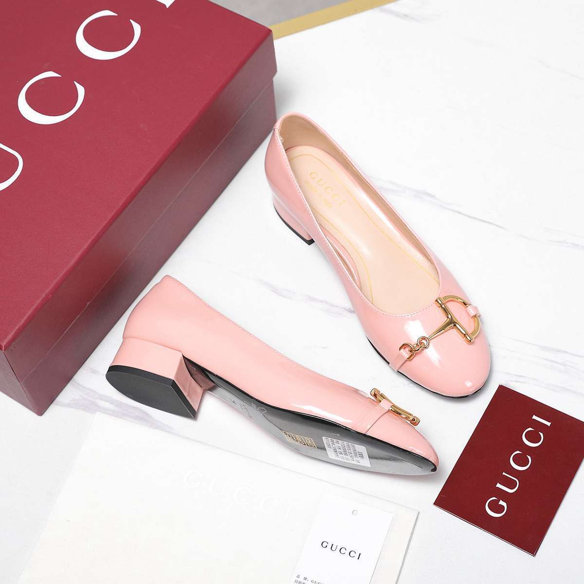 GU Woman Shoes 3 Color's Heels 42