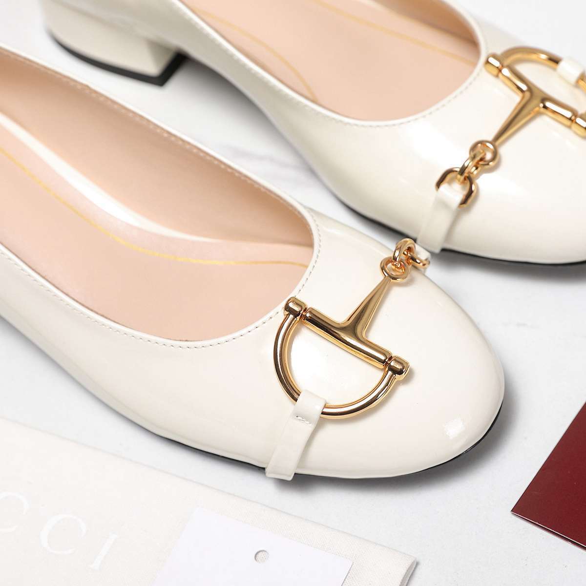 GU Woman Shoes 3 Color's Heels 42