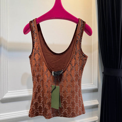 GU velvet woman stretchy  Top -Shirt 3 Color's Crystal