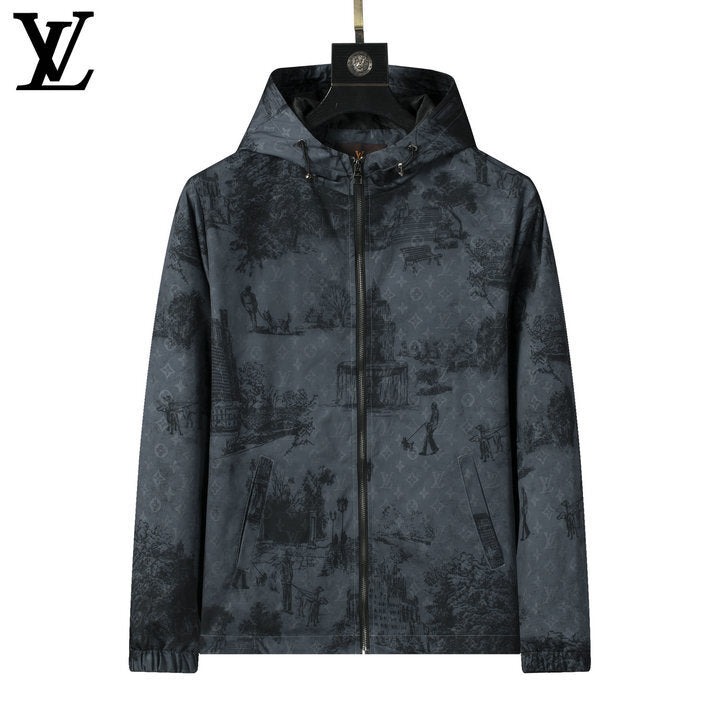 LU Man Jacket Windbreak Hoodie 3 Color's