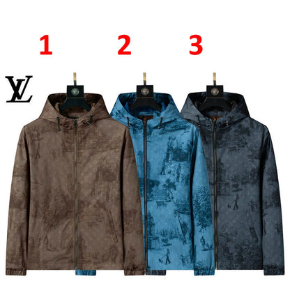 LU Man Jacket Windbreak Hoodie 3 Color's