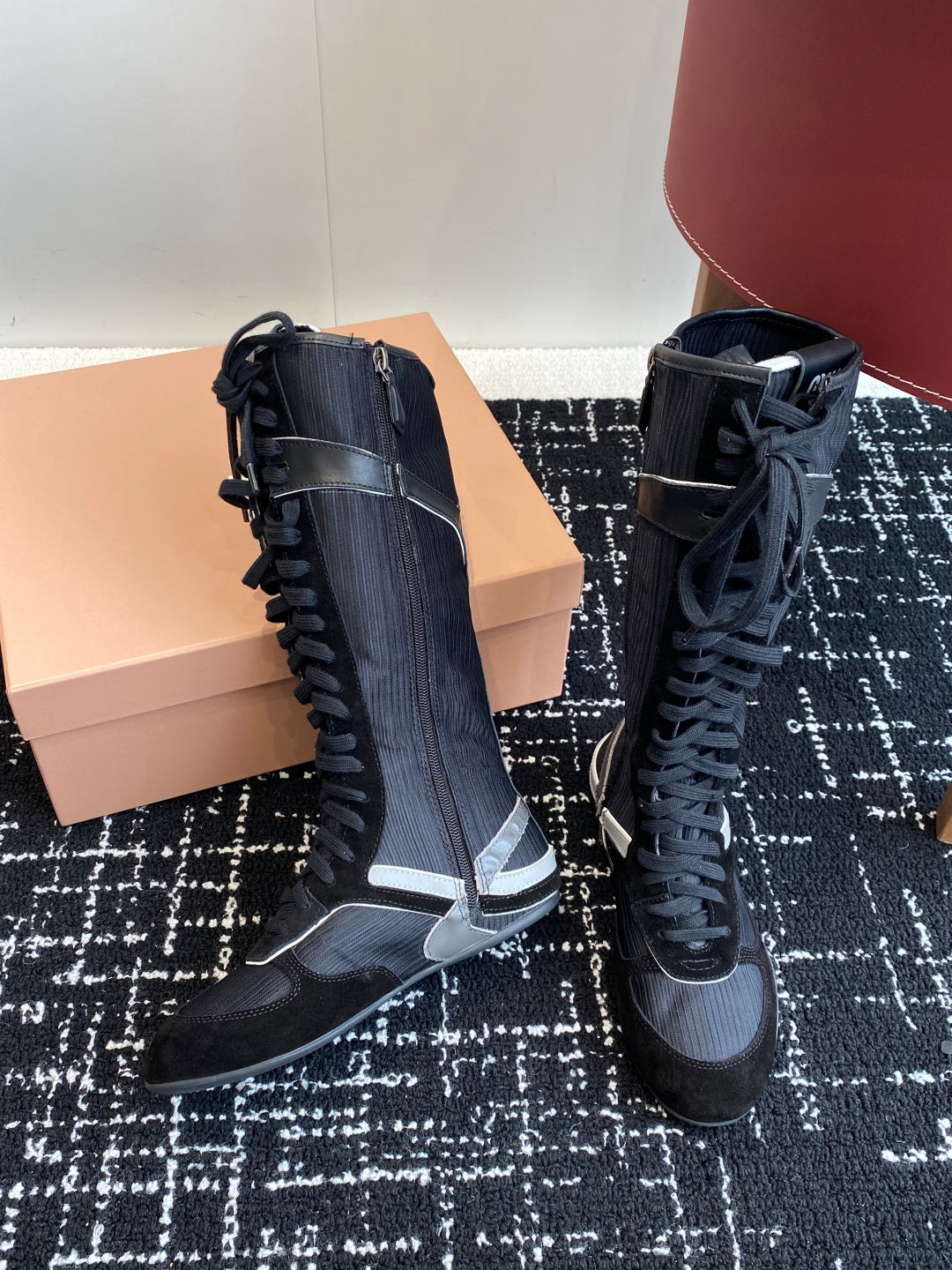 MIu Mi Sneakers high Boots Woman