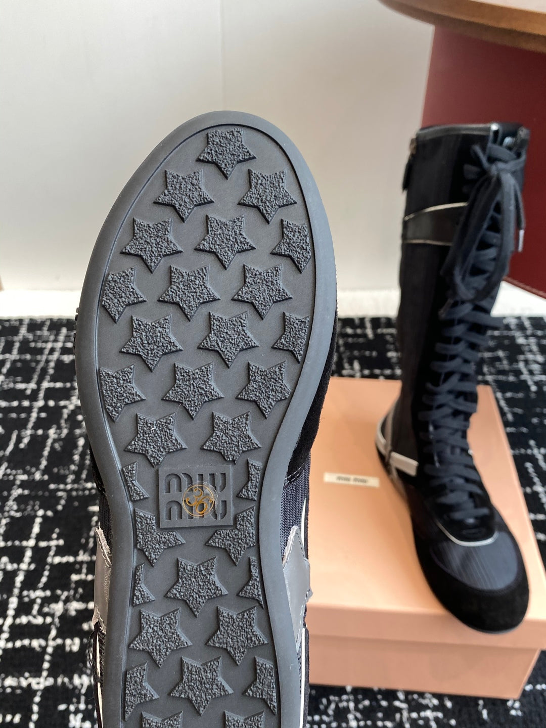 MIu Mi Sneakers high Boots Woman