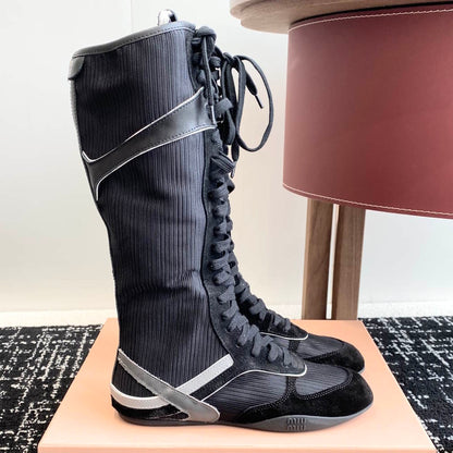 MIu Mi Sneakers high Boots Woman