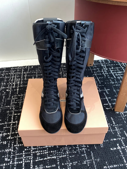 MIu Mi Sneakers high Boots Woman