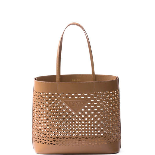 PRD logo-perforated  tote bag 4 Color's 32 cm