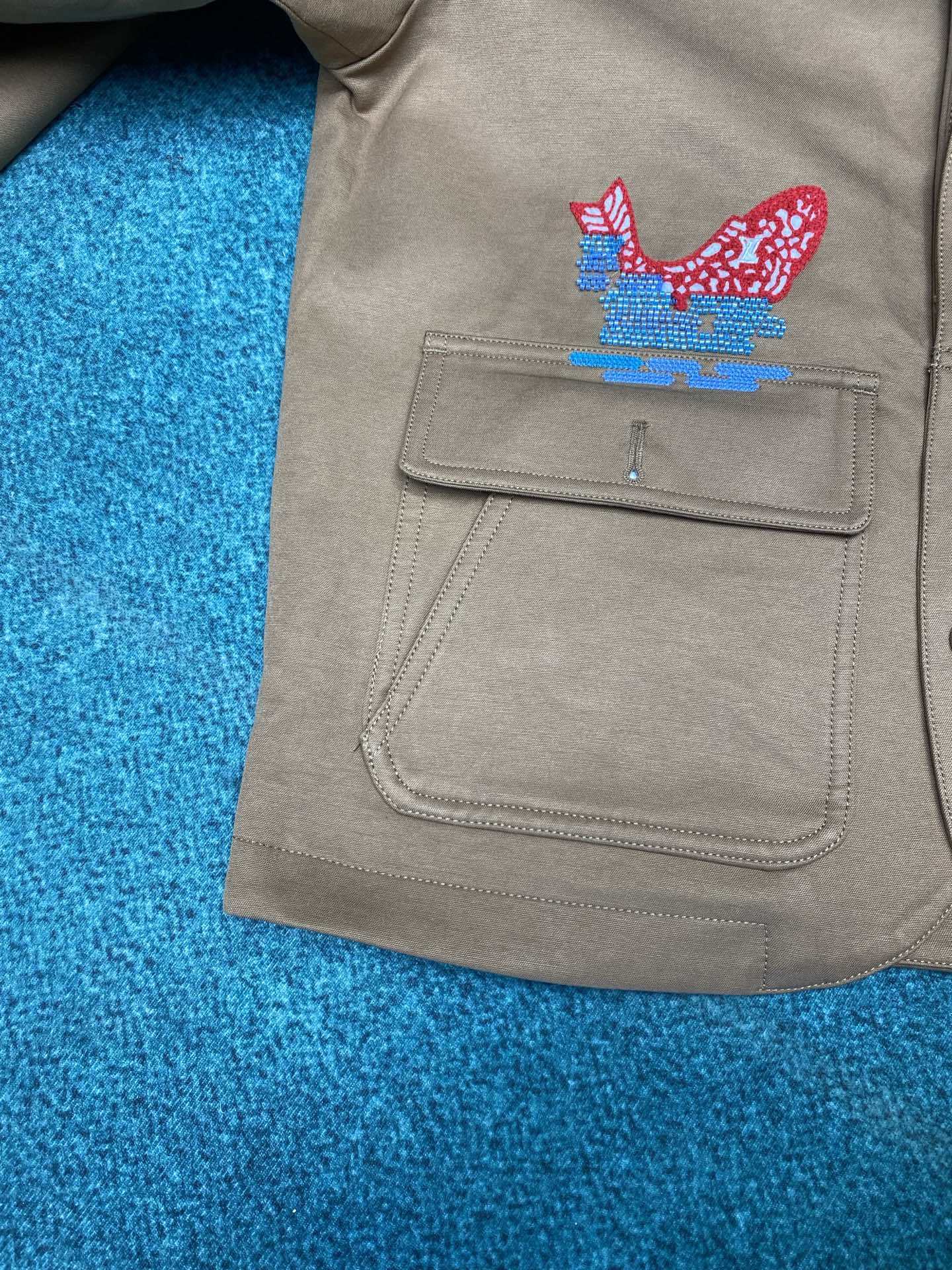 LU Embellished Workwear Man Jacket  IOFF