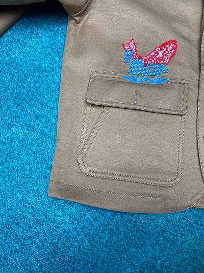 LU Embellished Workwear Man Jacket  IOFF