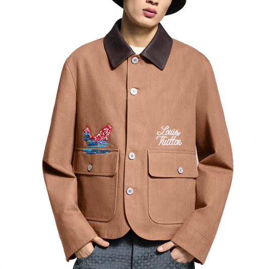LU Embellished Workwear Man Jacket  IOFF