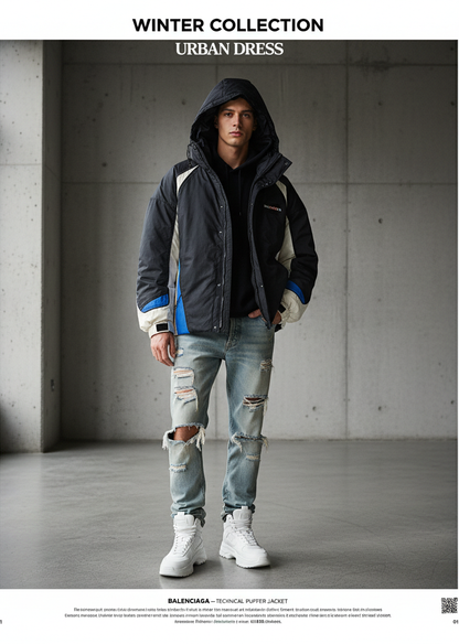 SNBAL Man Jacket Quilted