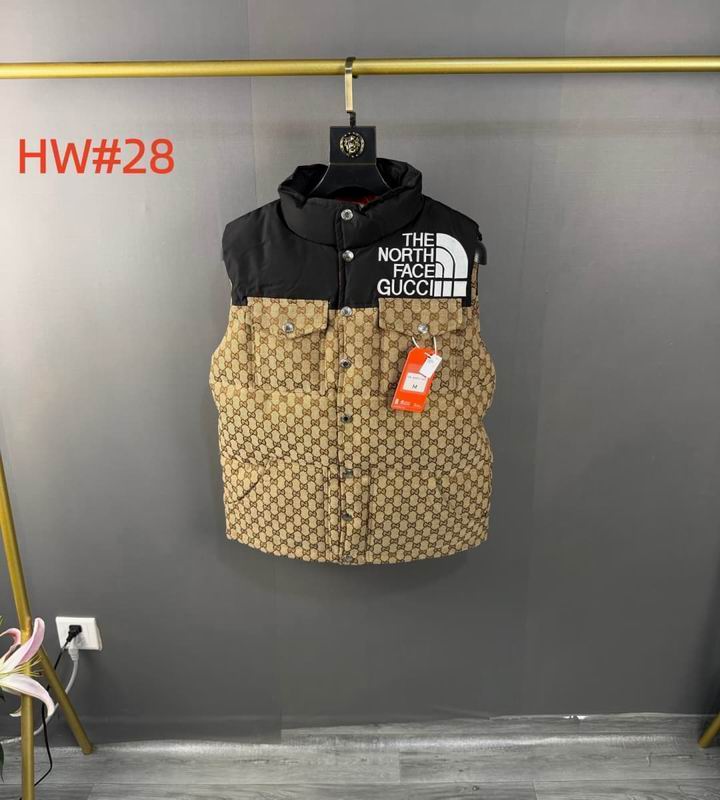 GU xNORTH FACE Man Vest jacket 2 Color's