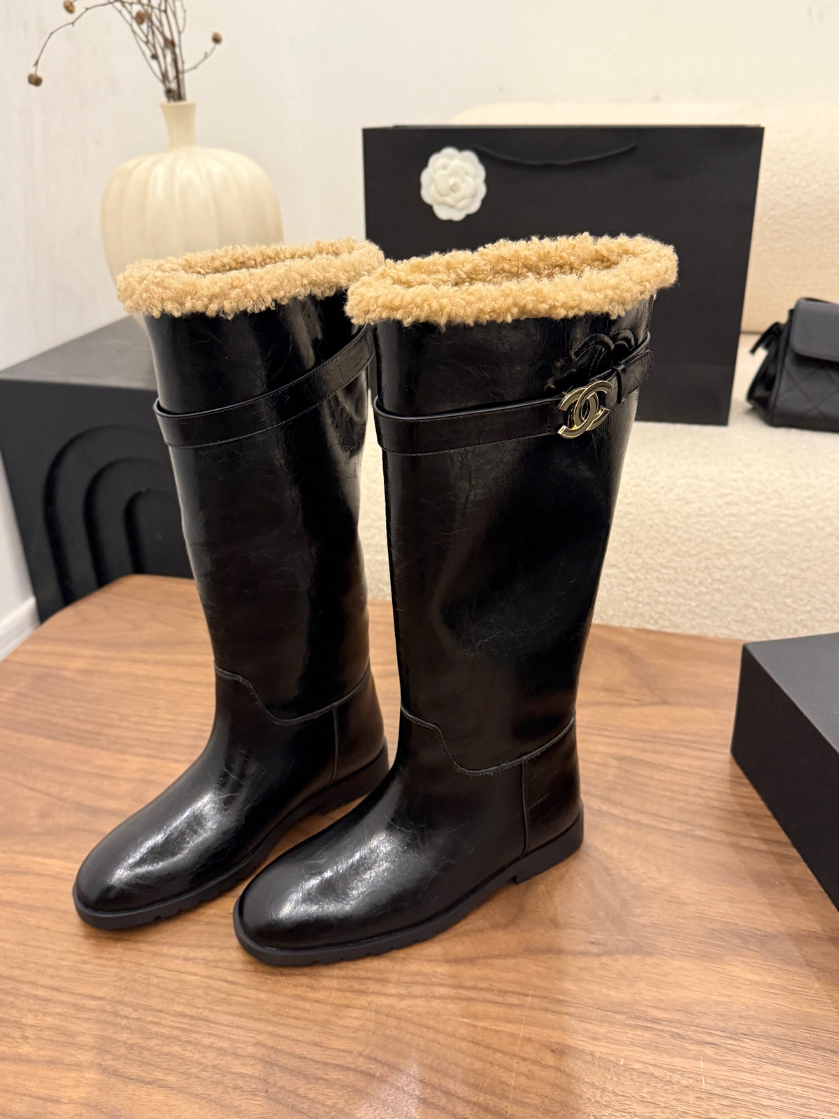 CHL shearling  Boots woman
