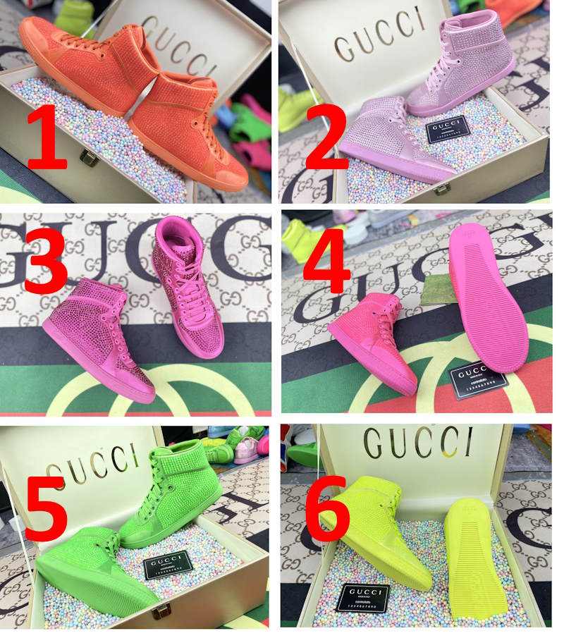GU Sneakers Woman 6 Color 's Crystals