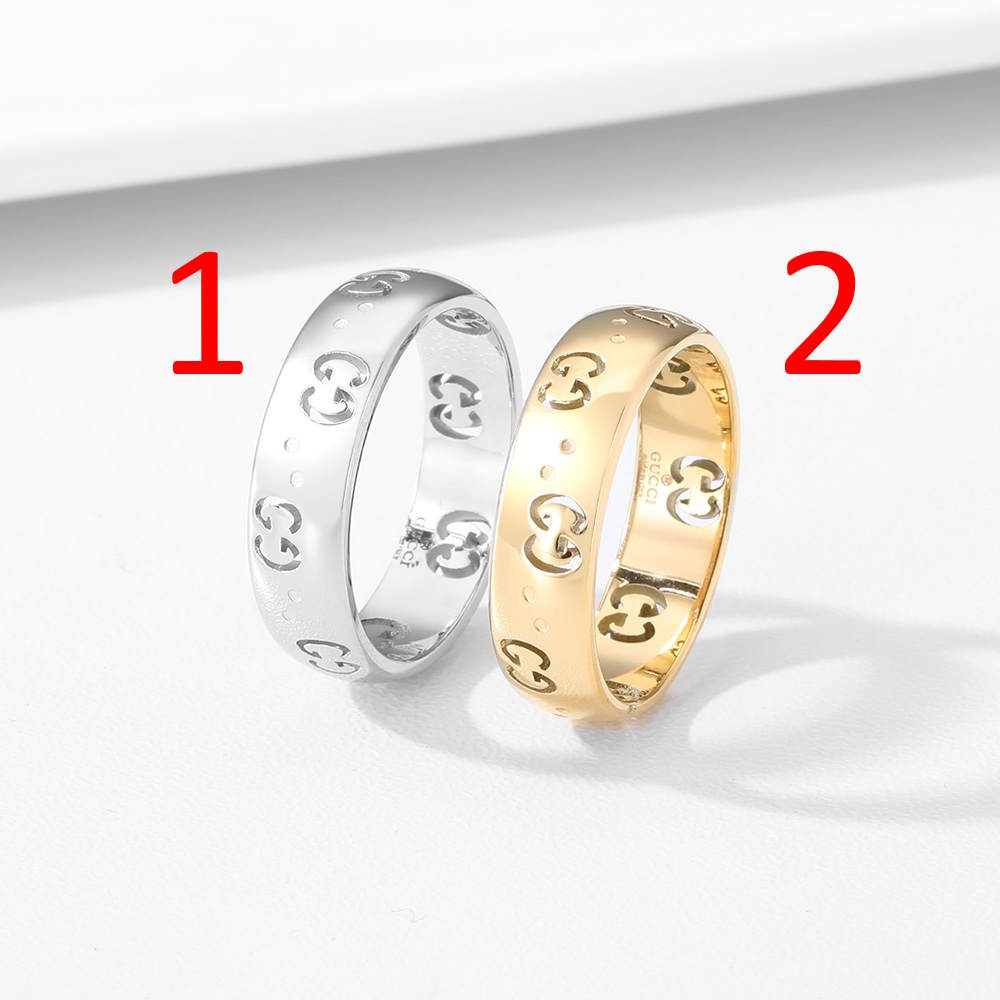 GU  Fashion Rings  2 Color's