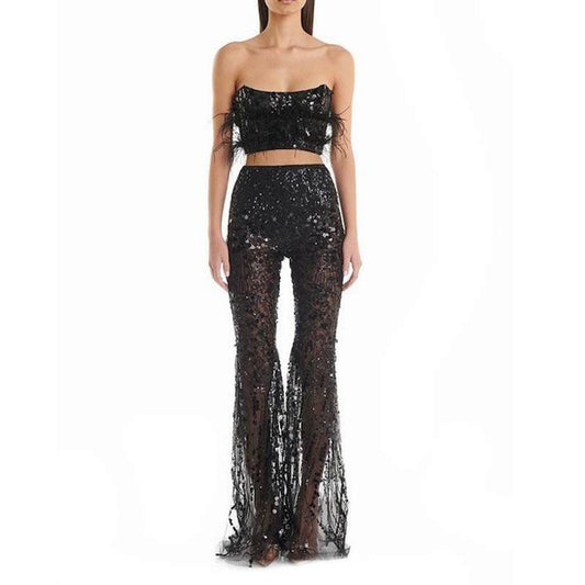 HAR VE Pants Evening Set  Woman Limited