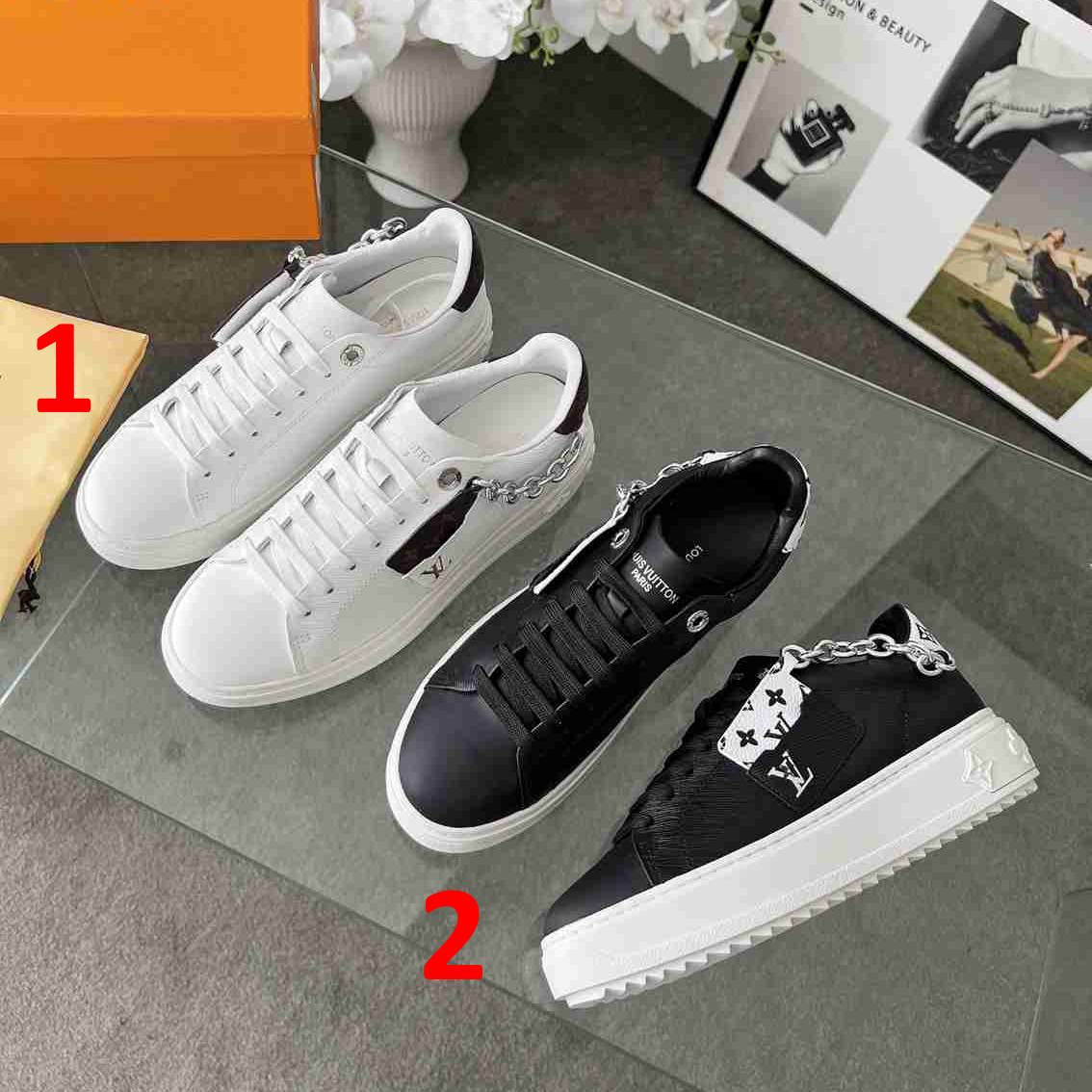 LU Sneakers Woman trainers 2 Color's