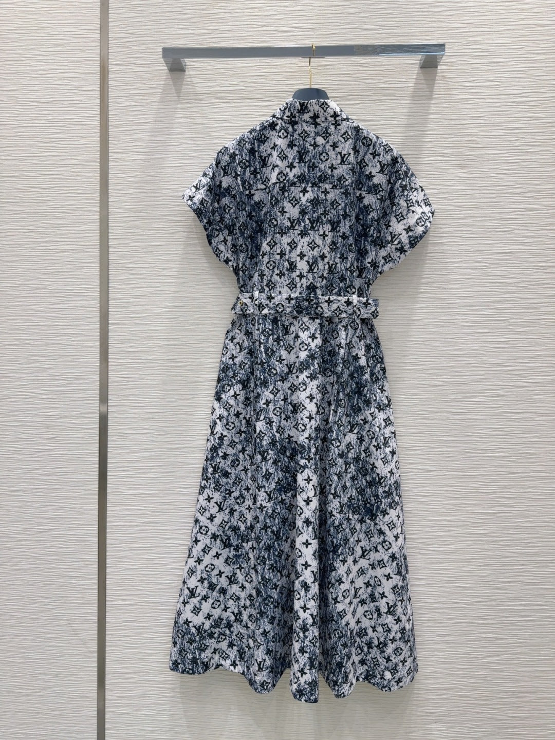 LU  Printed Vintage style long dress Limited