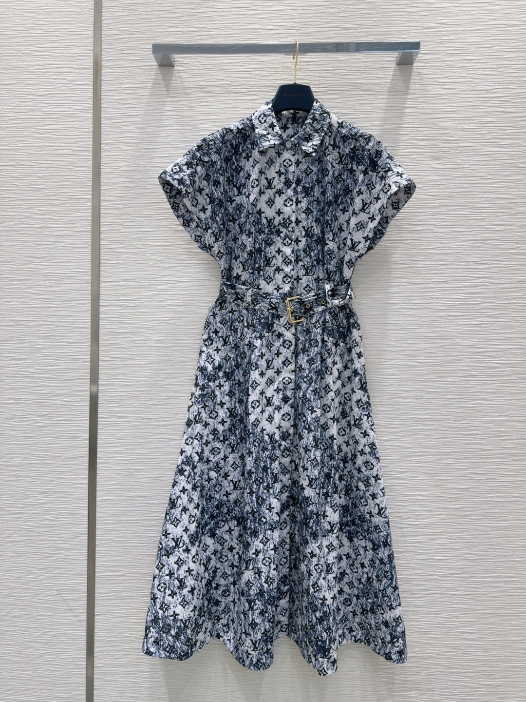 LU  Printed Vintage style long dress Limited