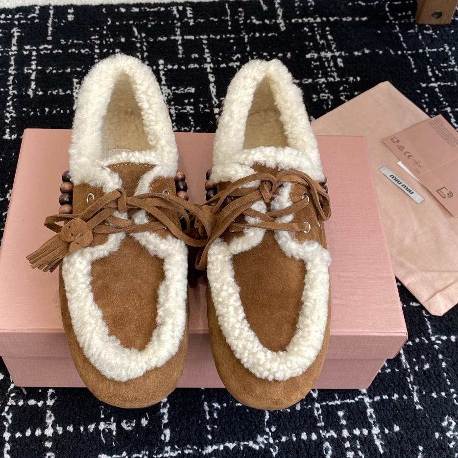 MIU MI Fur Shoes  Woman 2 Color's ugg