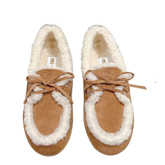 MIU MI Fur Shoes  Woman 2 Color's ugg