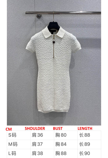 LU Monogram Flower Toweling Dress limited IOFF