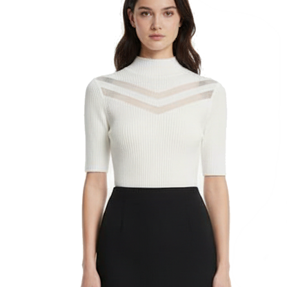 CHL  Woman sweater short sleeve 2 Color's