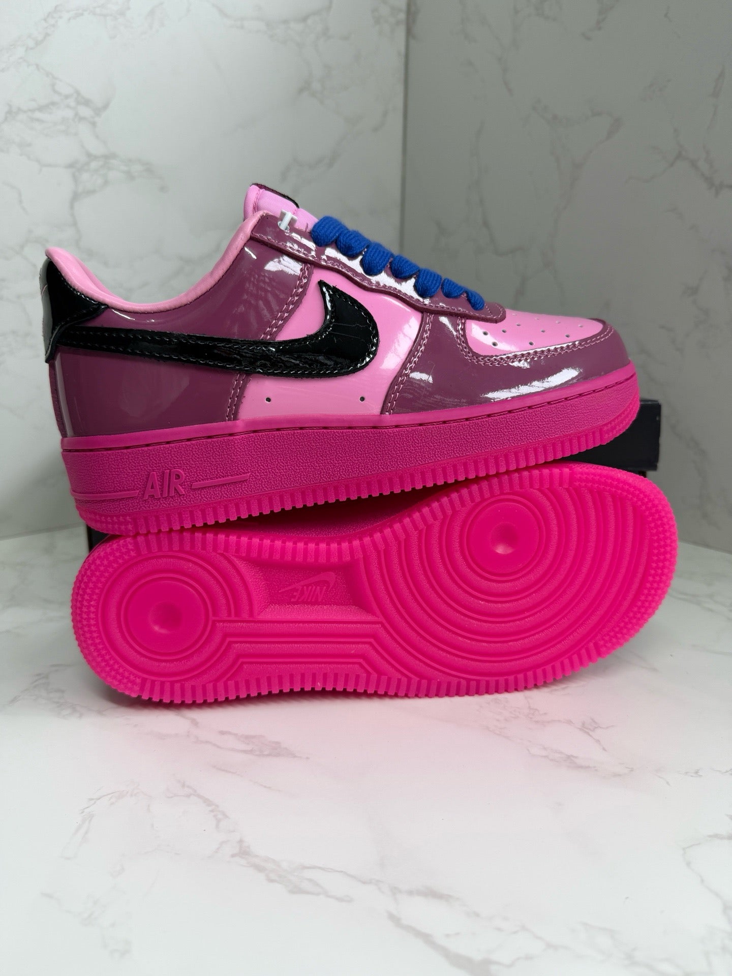 N*ke Air Force 1  Mystic Ice Sneakers