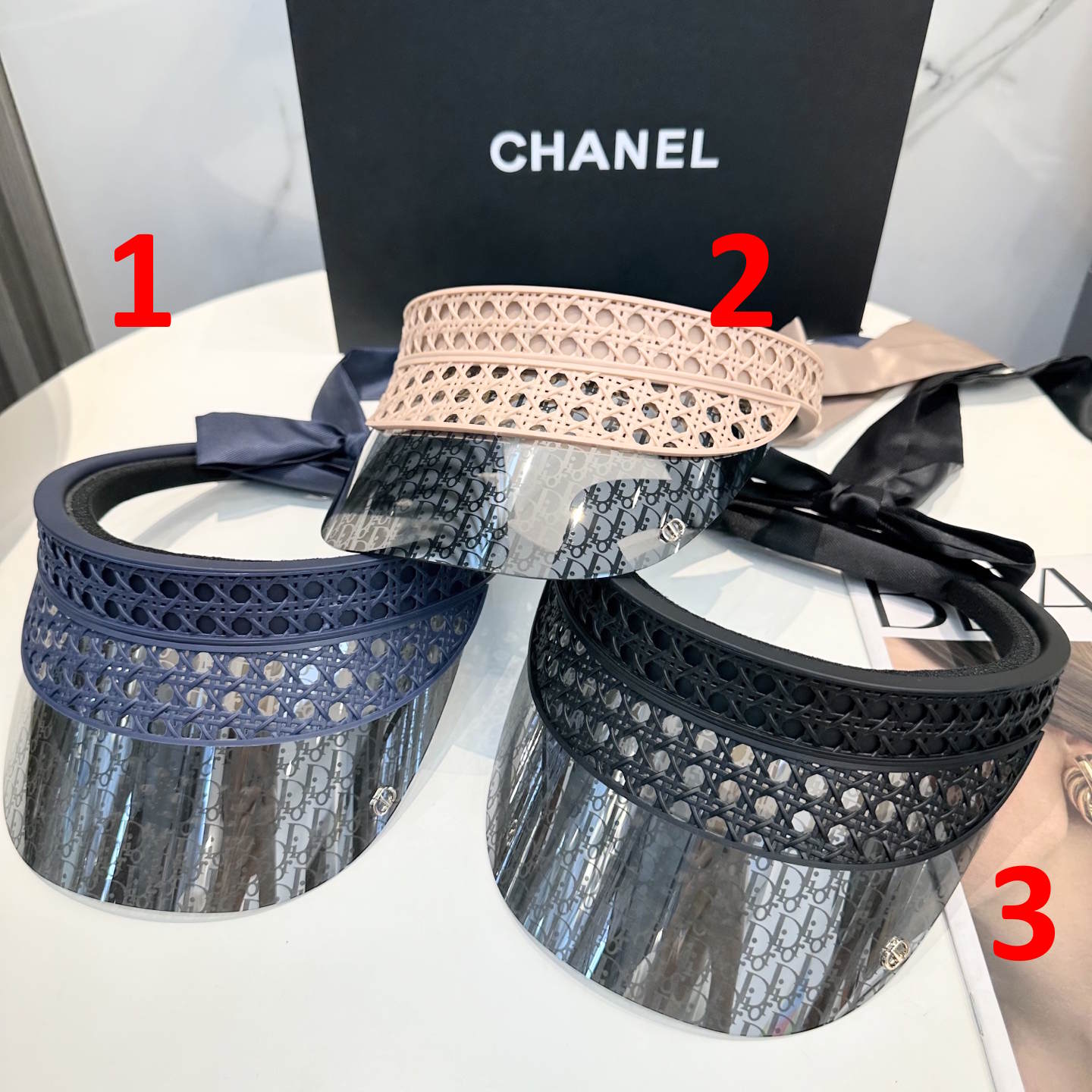 CHL Sunglasses Shell Visor 3 Colors