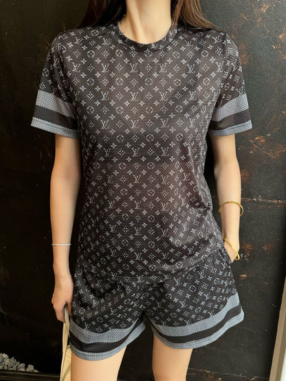 LU Woman  Sport Suits Summer