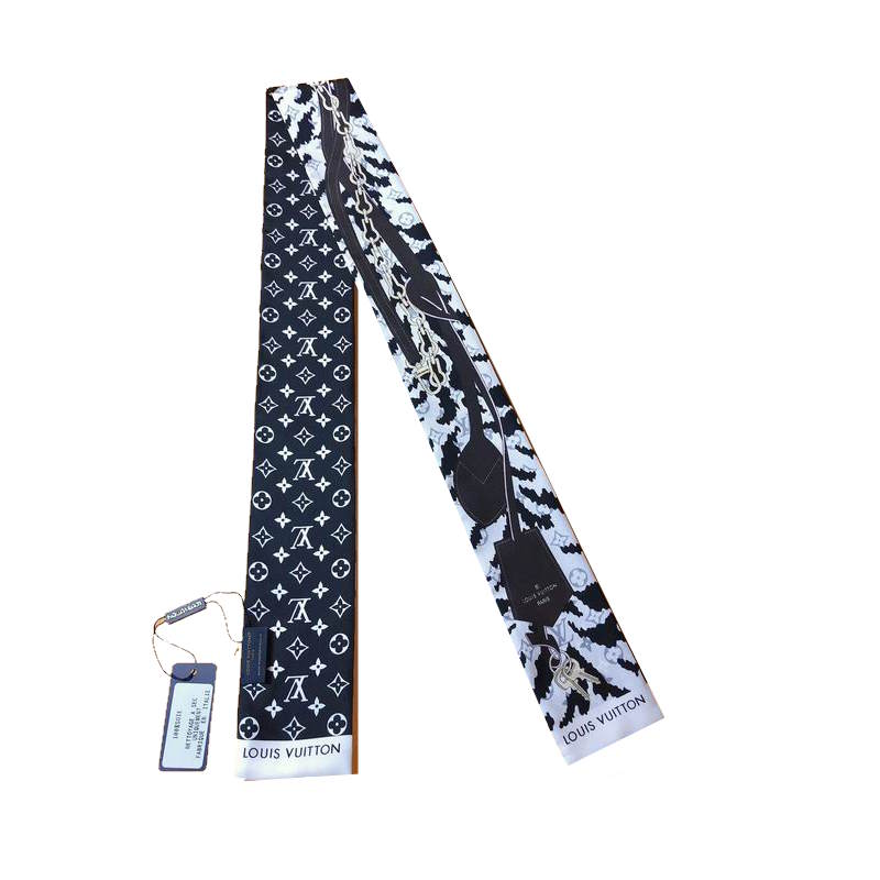 LU  Silk Wrap ribbon Scarf tie