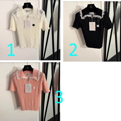 CHL  Woman sweater short sleeve 3 Color's