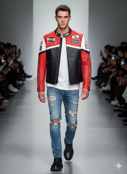 GIVENJY leather Jacket Limited