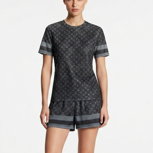 LU Woman  Sport Suits Summer