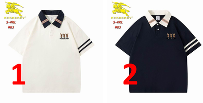 BURBBER  polo T- Shirt short sleeve 2 Color 's
