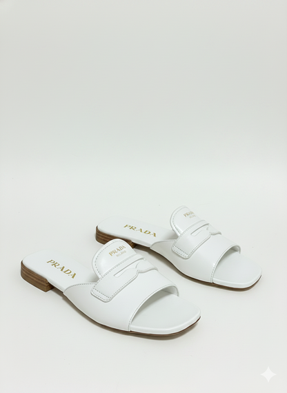 PRD slippers Woman White