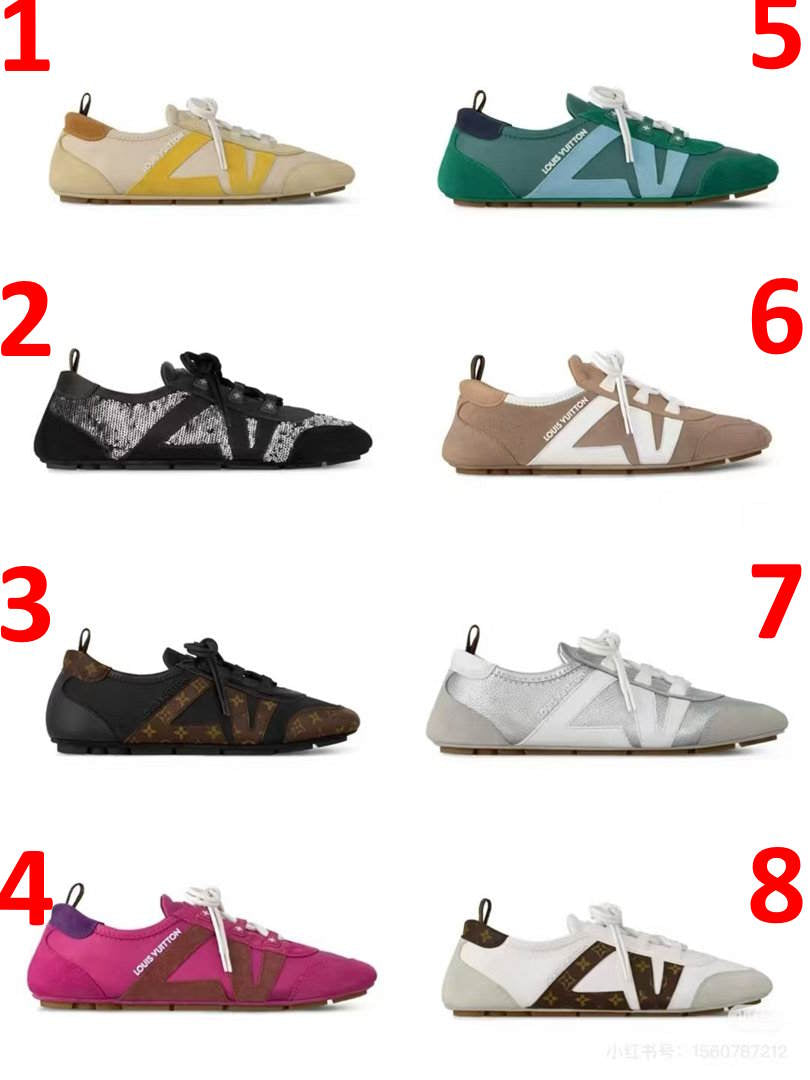 LU Sneakers Trainers 8 Color's