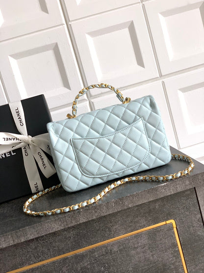 CHL  Bag  4 Color's  Jeweled Handle 22 cm