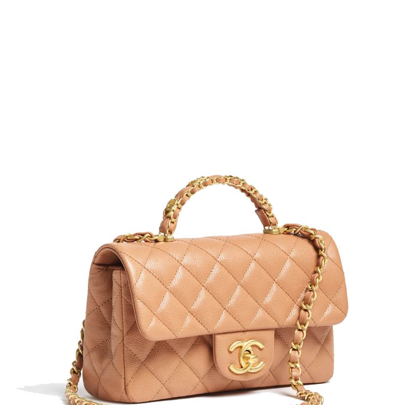 CHL  Bag  4 Color's  Jeweled Handle 22 cm