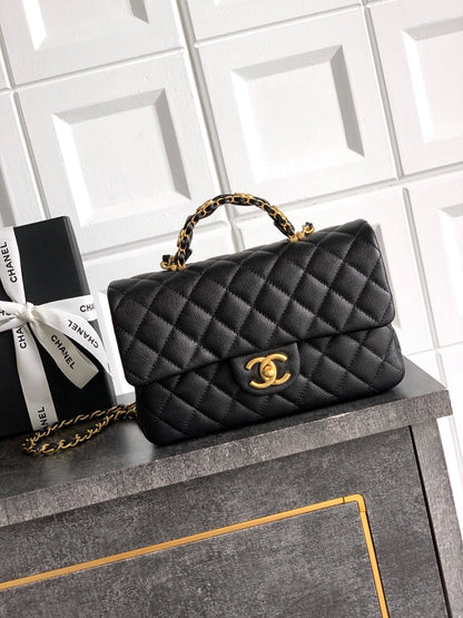 CHL  Bag  4 Color's  Jeweled Handle 22 cm